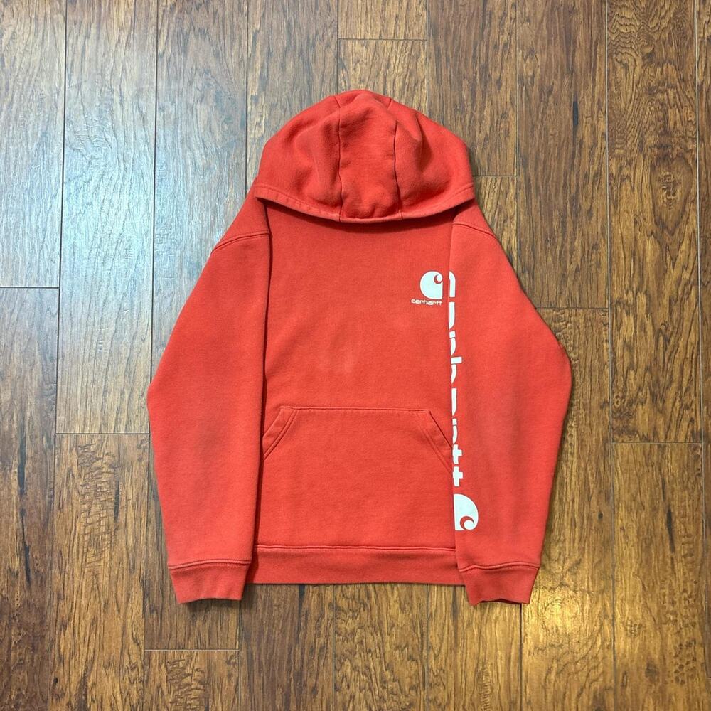 Carhartt Youth Graphic Logo Pullover Hoodie